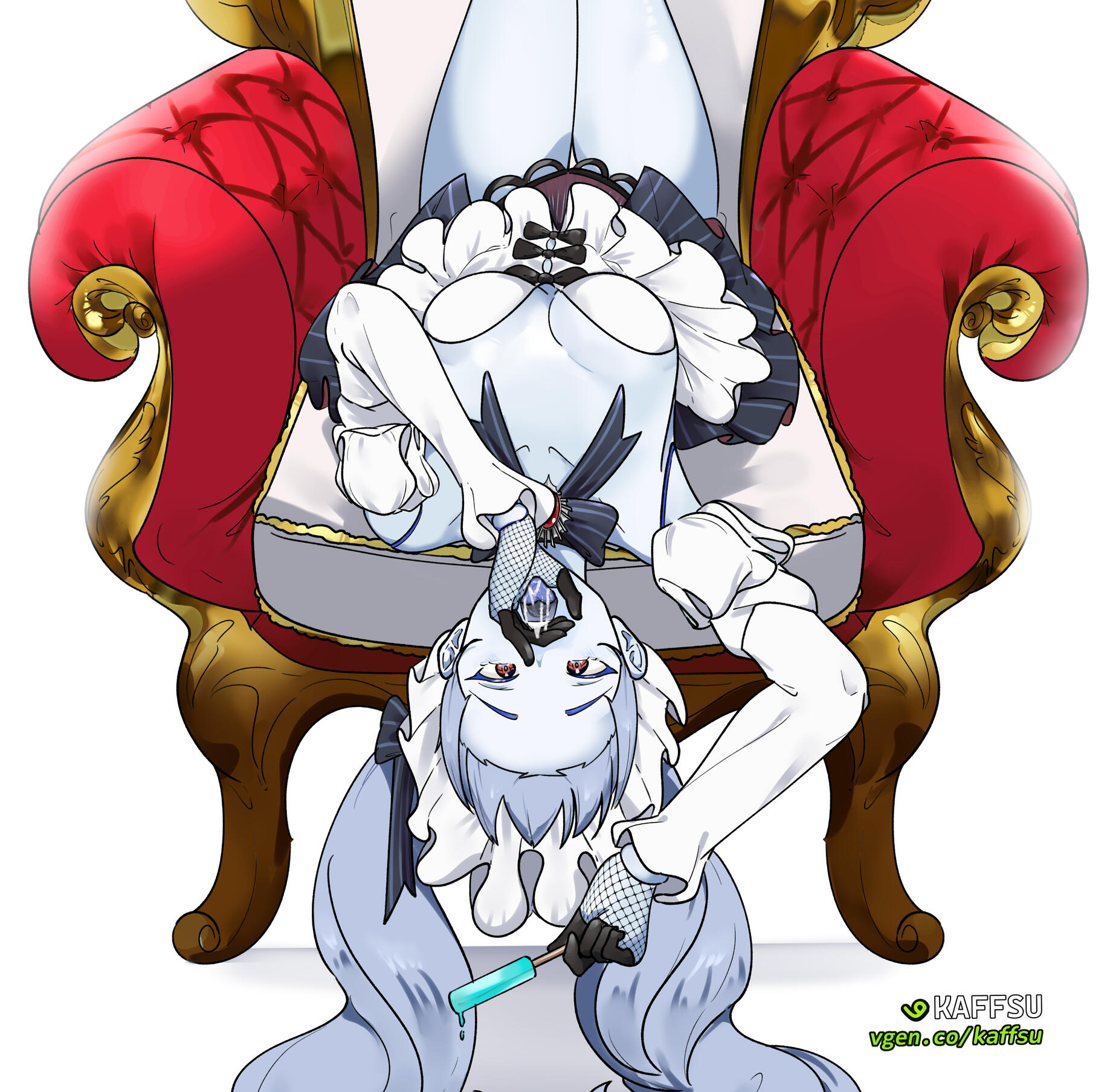 Untitled Original Character design for Bryan Matheny of a male androgynous character with a fantasy musical theme.
