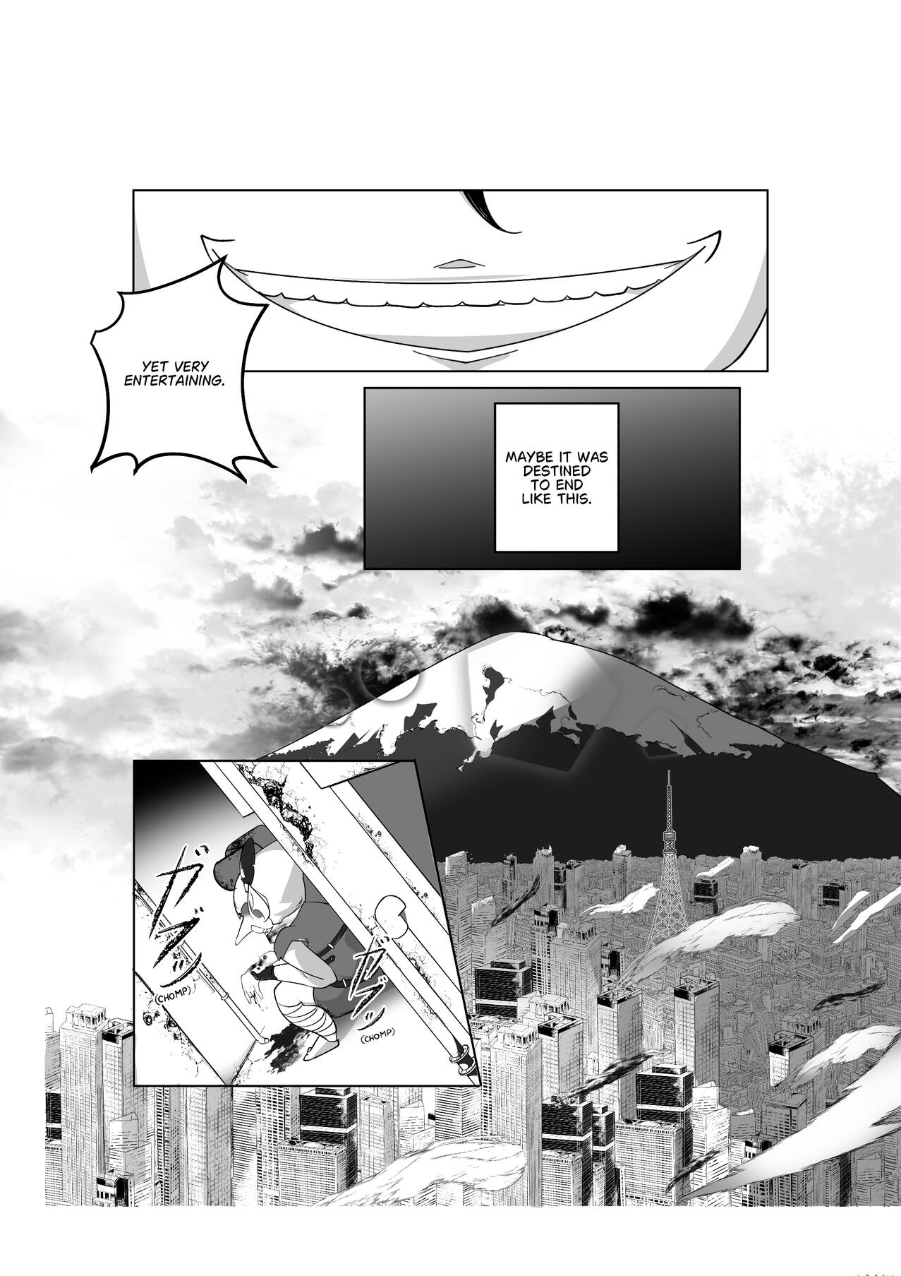 Drawing of Gawr Gura from Hololive EN Myth about two truths, one lie